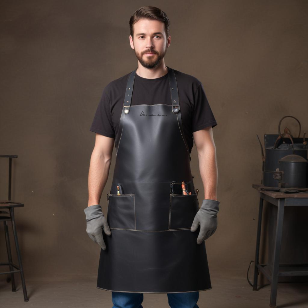 Professional-Grade Leather Apron 