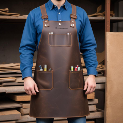 Reinforced Leather Blacksmith Apron