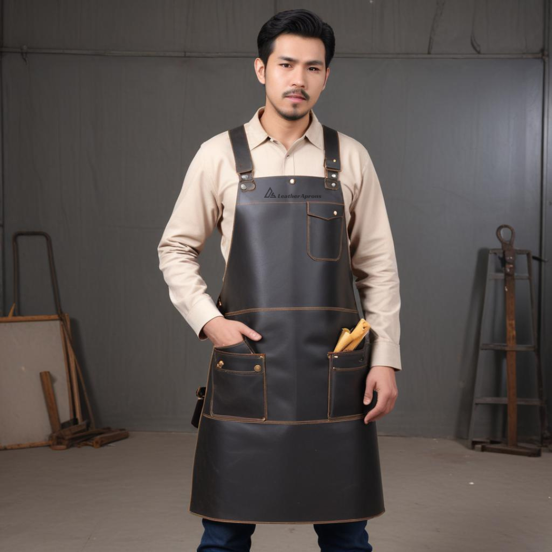 Classic Leather Blacksmith Apron