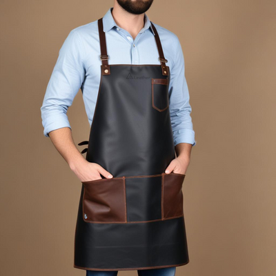 Soft Leather Carpenter Apron 